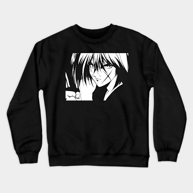 Himura Kenshin Crewneck Sweatshirt by AlanAPelt